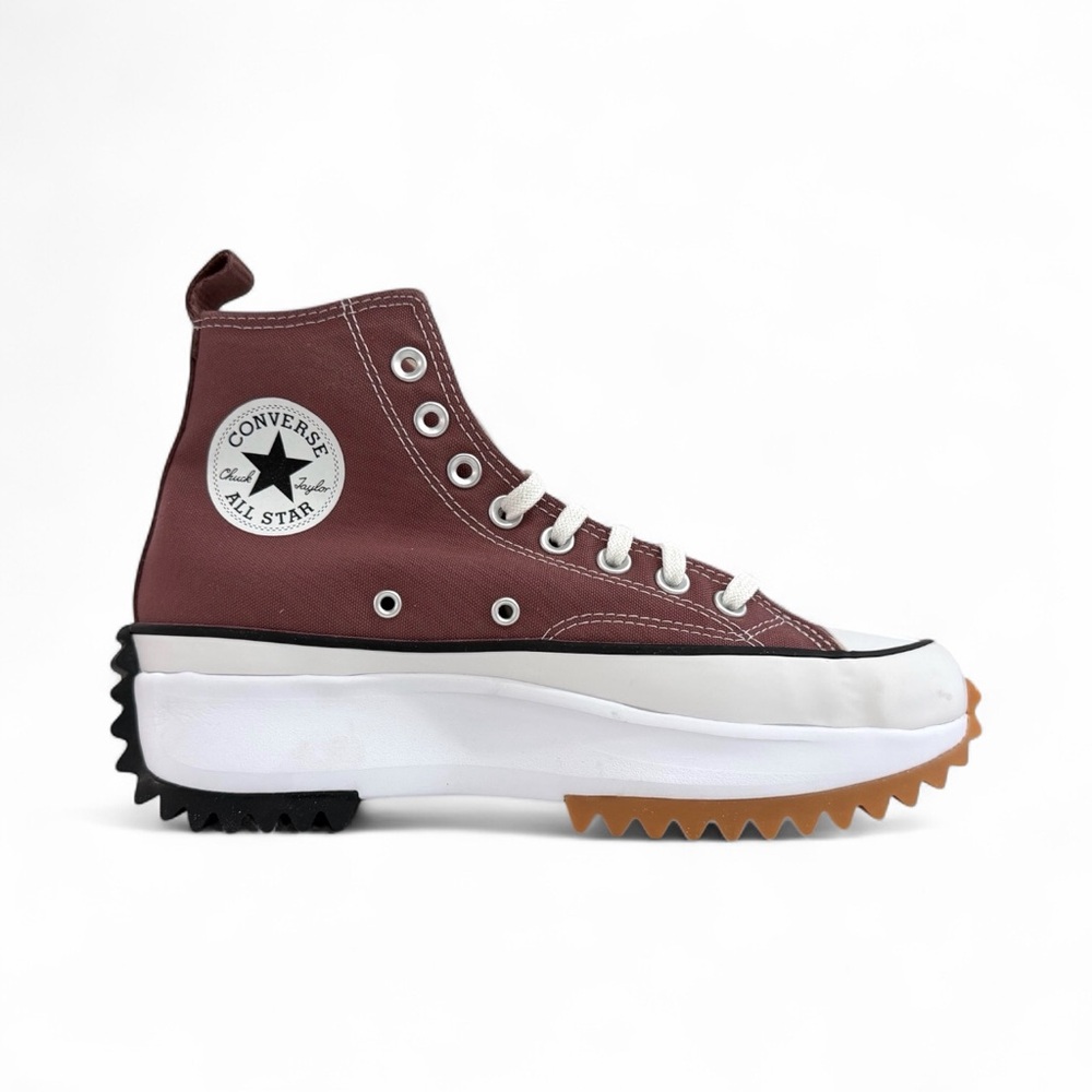Converse Run Star Hike Hi Women's size 9 Burgundy - Picture 3 of 9